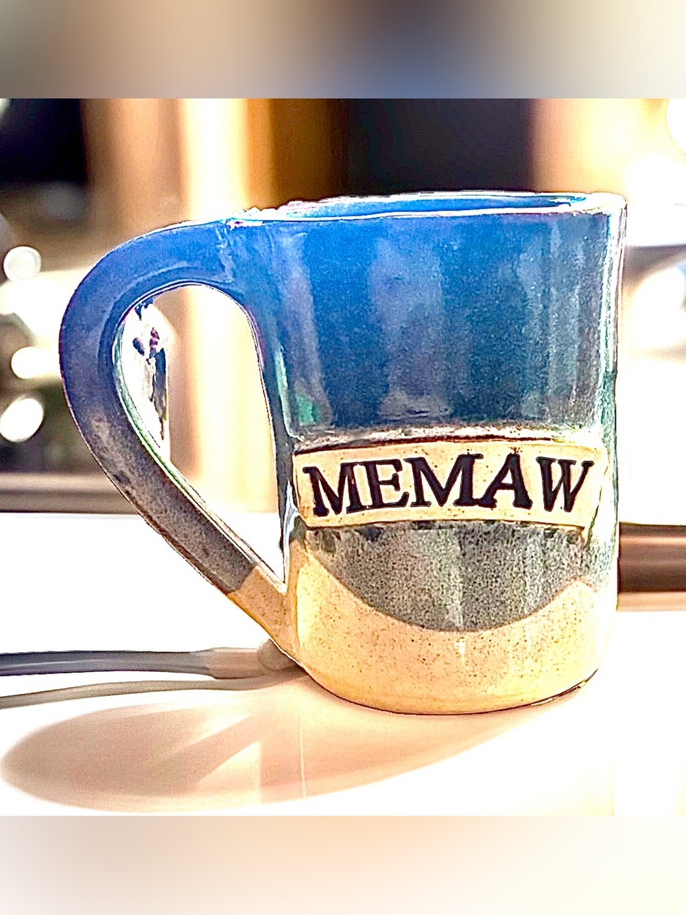 Stegall Handmade Coffee/Tea Mug
MEMAW 120z Never Used Signed